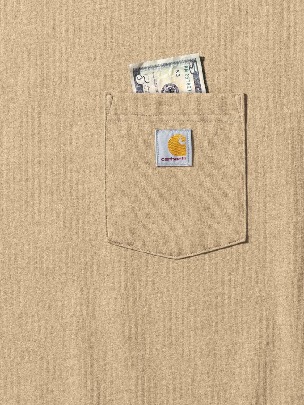 CarHartt iconic K87 Pocket T-Shirt  100% cotton